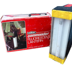 Eveready Commander Fluorescent Indoor-Outdoor Lantern # 5209 Camping VTG - £19.06 GBP