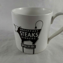 Bob&#39;s Your Uncle Mug Coffee Cup Breakfast Steaks Dinner Steer sign logo - $178.13 MXN