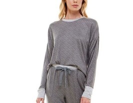 Roudelain Womens Whisper Luxe Drop Shoulder Top,Size Medium,Grey Flannel - £43.45 GBP