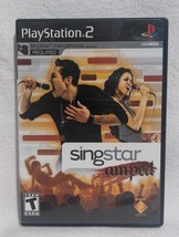 Unleash Your Inner Rock Star! SingStar Amped (PS2, 2007) Black Label (Good) - $6.77