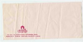 Hotel L'Annapurna Envelope Kathmandu Nepal - $11.88
