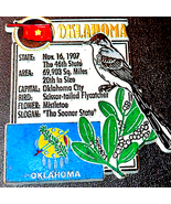 Beautiful Oklahoma refrigerator magnet - $16.30 CAD