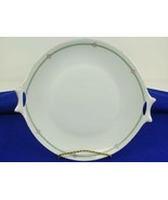 Bavaria Porcelain Plate w/ Handles Gold Trimmed 9&quot; - $710.50 MXN