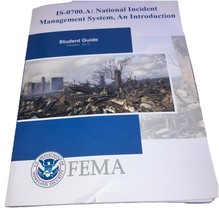IS-0700a: National Incident Management System, An Introduction: Student ... - $168.58 MXN