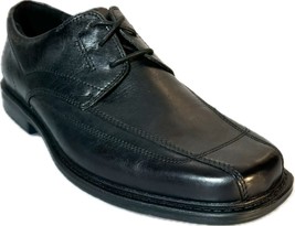 Clarks Men&#39;s Black Leather Oxford Dress Shoes Sz 9, 71729 - £72.37 GBP