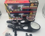 Two Universal Towing Mirrors CIPA 11960 Adjustable Pair Left And Right M... - £34.39 GBP