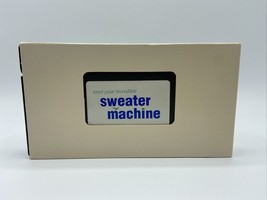 Bond Incredible Sweater Machine Original VHS VIDEO Instructions  - $17.77