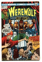 Werewolf By Night #6 comic book Marvel-horror-1973 - £26.52 GBP