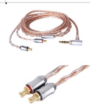 8-core braid BALANCED Audio Cable For Audio Technica ATH-E40 E50 E70 LS40 LS70is - £20.44 GBP