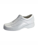 24 HOUR COMFORT Trish Wide Width Leather Comfort Shoes with Zipper - $49.95