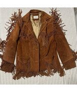 Vintage H Bar C Western Jacket Suede Leather California Ranchwear 1980s - $634.57 CAD