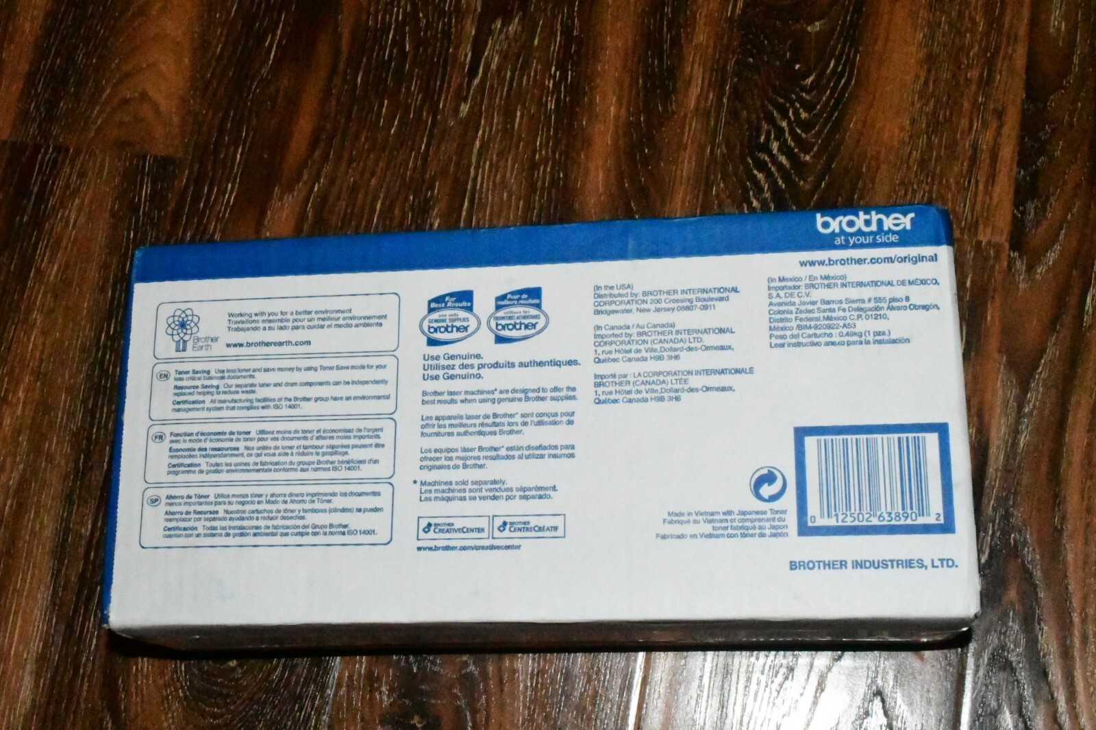 Brother Genuine TN650 High Yield Black Toner TN-650 Original OEM Sealed Item image 3