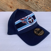 New Tennessee Titans Hat Cap - Size M /L - New Era 39Thirty - Blue - NFL - £12.09 GBP