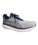 ASICS GEL-Nimbus 25 Shoes Mens Size 15 Gray Navy Running Sneakers 1011B547 - $85.49