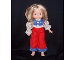 VINTAGE 1982 FISHER PRICE JENNY OR MANDY BLONDE HAIR DOLL STUFFED PLUSH TOY - $33.25