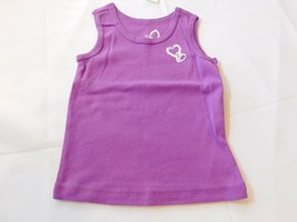 The Children&#39;s Place Baby Girl&#39;s Sleeveless Tank Top Purple Hearts Variations - £10.11 GBP