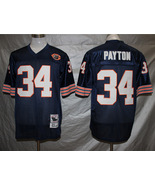 Men&#39;s Walter Payton #34 Stitched Jersey Navy Blue 1985 - €38,31 EUR+