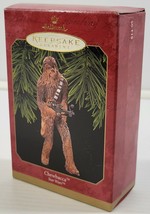 P) Vintage 1999 Star Wars Hallmark Keepsake Christmas Ornament Chewbacca - £15.54 GBP