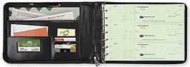 EGP 3-On-A-Page Zippered Leather Look Vinyl Portfolio - £31.84 GBP