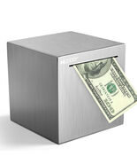 Hizgo Piggy Bank for Adults Stainless Steel Savings Bank to Help Budget ... - $26.74 CAD