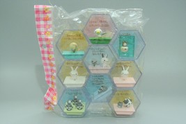 Japanese Mini Figures In Boxes Lot of 9 Gashapon Mascots Birds Bunnies C... - £34.75 GBP