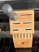 J.A. Henckels International 12-Slot Wood Knife Block Hardwood W/ Knife S... - $249.31 MXN