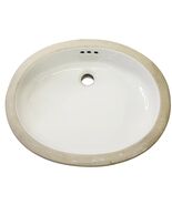 American Standard 9482000.020 Ovalyn Undermount Porcelain Bathroom Sink ... - €60,51 EUR American Standard 9482000.020 Ovalyn Undermount Porcelain Bathroom Sink ... - €60,51 EUR
