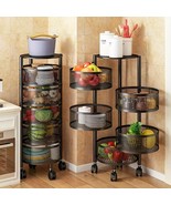 Rotating Storage Shelves Rack, 6-Tier Removable Basket Shelf Organizer  - $69.99+