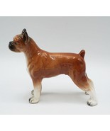 Porcelain Male Boxer Dog Figurine made in Japan - £19.34 GBP