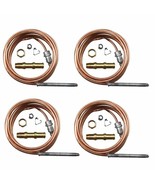 4 Pack 72&quot; Thermocouple Replaces Garland 1920401 Bakers Pride M1296X M12... - £33.69 GBP