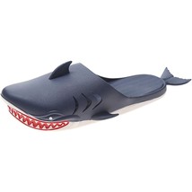 Unisex Shark Slippers Beach Party Funny Shoes Blue 11-12 Women 10-11 Men - £10.80 GBP