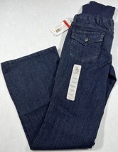 THREE SEASONS Jeans Pants Women&#39;s Size XS Small Maternity Blue Denim Ins... - $13.95