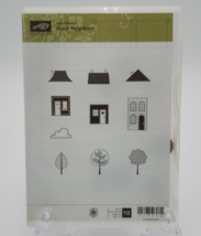 Stampin&#39; Up! Sale-A-Bration Good Neighbors Rubber Stamp Set 119116 - Set of 10 - £7.66 GBP