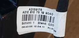 10-13 Mercedes W212 E350 E550 Sedan Door Mirror Driver Left LH (2plugs 15wires) image 6