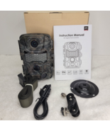 4K 32MP Trail Camera, Game Camera for Wildlife Monitoring - 120° PIR Angle - $46.17 CAD