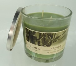 Sonoma Candle 14 oz Scented Candle - Bamboo - New - $19.34
