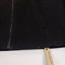 Basic Editions Men's Black Full Zip Fleece Lined Hoodie Jacket Size Large  image 5