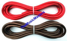 4 Gauge 20&#39; ft each Red Black Auto PRIMARY WIRE 12V Auto Wiring Car Power Cable - £29.50 GBP