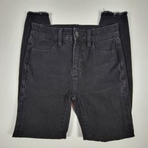 American Eagle Jeans Hi Rise Jegging Black Denim Size 00 Short The Dream... - £14.23 GBP