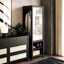 Wimberly Wardrobe with Mirror - Elegant Bedroom Furniture - €129,22 EUR