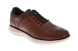 Perry Ellis Mens Shoes Brown Lace-Up Sneaker Casual Round Toe Low Top Fl... - $96.82 CAD
