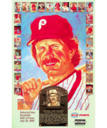 Mike Schmidt Ltd Ed. Poster (1995) - Hall of Fame Induction - Vintage - $11.74