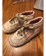 Children&#39;s White Leather Athletic Walking Sneaker Shoes Ships N 24h - $16.81