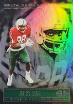 Jerry Rice 2022 Panini Chronicles Illusions Draft Picks Pink Parallel #1 Devils - £1.88 GBP