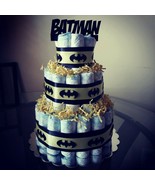 Batman Diaper Cake - $856.58 MXN