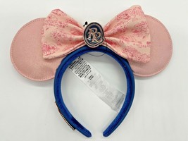 Disney Parks Riviera Resort DVC Loungefly Pink And Blue Minnie Ears Headband NWT - £46.84 GBP