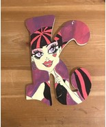 Monster High Wooden Wall Letter &quot;K&quot; 9&quot;H Draculaura - €21,64 EUR