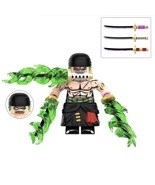 Roronoa Zoro (King of Hell) One Piece Lego Compatible Minifigure Bricks ... - $5.49