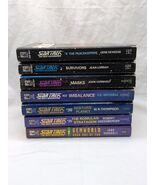 Lot Of (7) Star Trek The Next Generation Paperback Books 2 4 7 22 30 35 58 - €26,72 EUR
