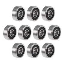 10pcs 605-2RS Deep Groove Ball Bearings Double Sealed Chrome Steel Z2 - £9.38 GBP